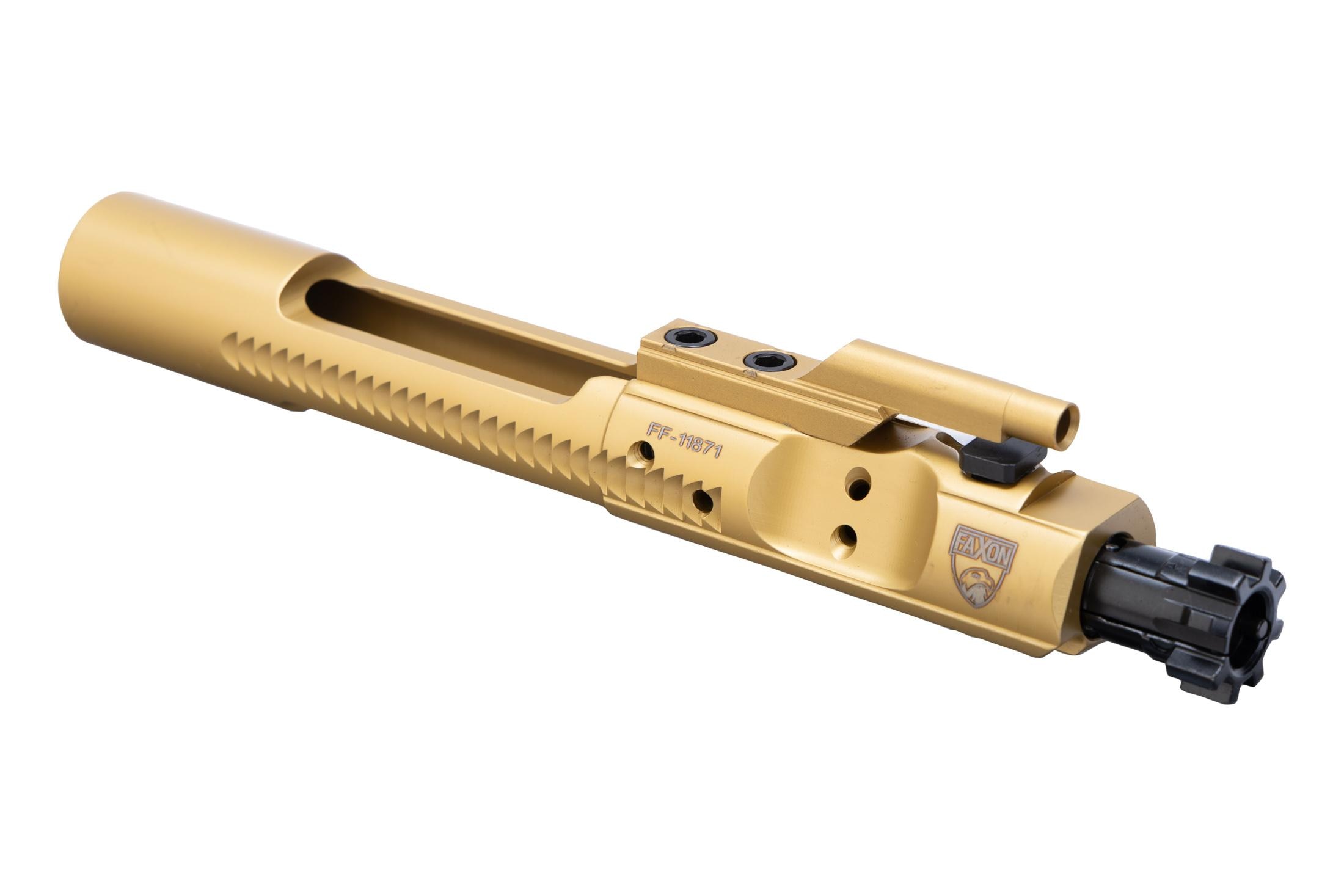 Faxon 5.56 M16 Bolt Carrier Group - Nitride - TiN PVD